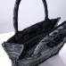 Dior book tote oblique  26.5*21*14cm small grey