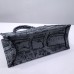 Dior book tote  oblique  36*27*16cm medium grey