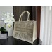 Dior book tote  oblique  36*27*16cm medium butterfly