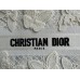 Dior book tote oblique  26.5*21*14cm small white butterfly