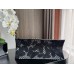 Dior book tote oblique  26.5*21*14cm small black butterfly