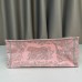 Dior book tote oblique  42*36*18cm large Pink