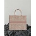 Dior book tote oblique  42*36*18cm large Pink 