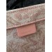 Dior book tote oblique  42*36*18cm large Pink 