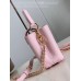 Louis Vuitton M48865 Capucines BB size:21x14x8cm pink