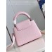 Louis Vuitton M48865 Capucines BB size:21x14x8cm pink