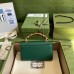 Gucci  675794   20cm  green bamboo bag
