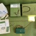 Gucci  675794   20cm  green bamboo bag
