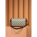 Gucci Horsebit 1955 24*13*5.5cm monogram brown gold