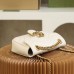 Gucci GG Marmont 22*13*6cm white gold
