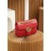 Gucci GG Marmont 22*13*6cm red gold