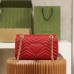 Gucci GG Marmont 26*15*7cm red gold