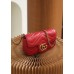 Gucci GG Marmont 16.5*10.2*5.1cm red gold