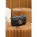 Gucci GG Marmont 16.5*10.2*5.1cm black gold