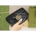 Gucci GG Marmont 16.5*10.2*5.1cm black gold