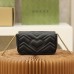 Gucci GG Marmont 16.5*10.2*5.1cm black gold