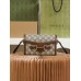 Gucci Horsebit 1955 Mini 18*12*5cm monogram brown