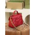 Gucci GG Marmont Mini 21*15.5*8cm red gold