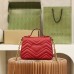 Gucci GG Marmont Mini 21*15.5*8cm red gold