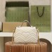 Gucci GG Marmont Mini 21*15.5*8cm white gold