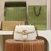 Gucci GG Marmont Mini 21*15.5*8cm white gold