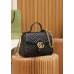 Gucci GG Marmont 27*19*10.5cm black gold