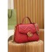 Gucci GG Marmont 27*19*10.5cm red  gold