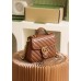 Gucci GG Marmont Mini 21*15.5*8cm brown gold