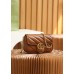 Gucci GG Marmont 16.5*10.2*5.1cm brown gold