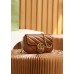 Gucci GG Marmont 16.5*10.2*5.1cm brown gold