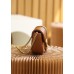 Gucci GG Marmont 16.5*10.2*5.1cm brown gold