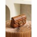 Gucci GG Marmont 16.5*10.2*5.1cm brown gold
