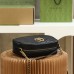 Gucci GG Marmont 24*13*7cm black gold camera bag