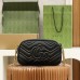 Gucci GG Marmont 24*13*7cm black gold camera bag