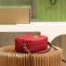 Gucci GG Marmont 18*12*6cm red gold camera bag