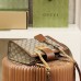 Gucci Padlock 26*18*10cm brown gold