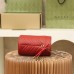 Gucci GG Marmont Mini bucket 19x17cm red gold