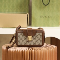 Gucci GG bag 18*10.5*6.5cm box bag