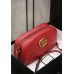 Gucci GG Marmont 24*13*7cm red gold camera bag