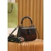 Gucci Mini Bambo 17*12*7cm black leather