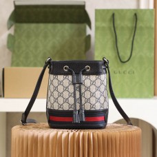 Gucci Ophidia GG 15.5*19*9cm mini bucket