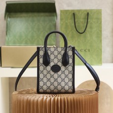 Gucci tote mini 16*20*7cm monogram black