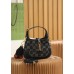 Gucci Jackie 1961 Black Denim 19*13*3cm