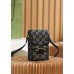 Gucci 1955 Horsebit Denim Black cellphone case 11.5*17*4cm