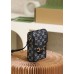 Gucci 1955 Horsebit Denim Black cellphone case 11.5*17*4cm