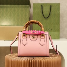 Gucci Diana Mini 20*16*10cm Pink leather 