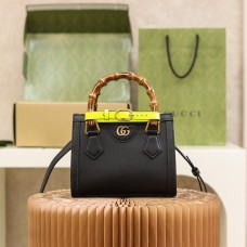 Gucci Diana Mini 20*16*10cm black leather 