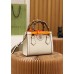 Gucci Diana Mini 20*16*10cm cream leather 