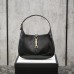 Gucci Jackie 1961 27.5*19*4cm black leather