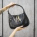 Gucci Jackie 1961 27.5*19*4cm black leather